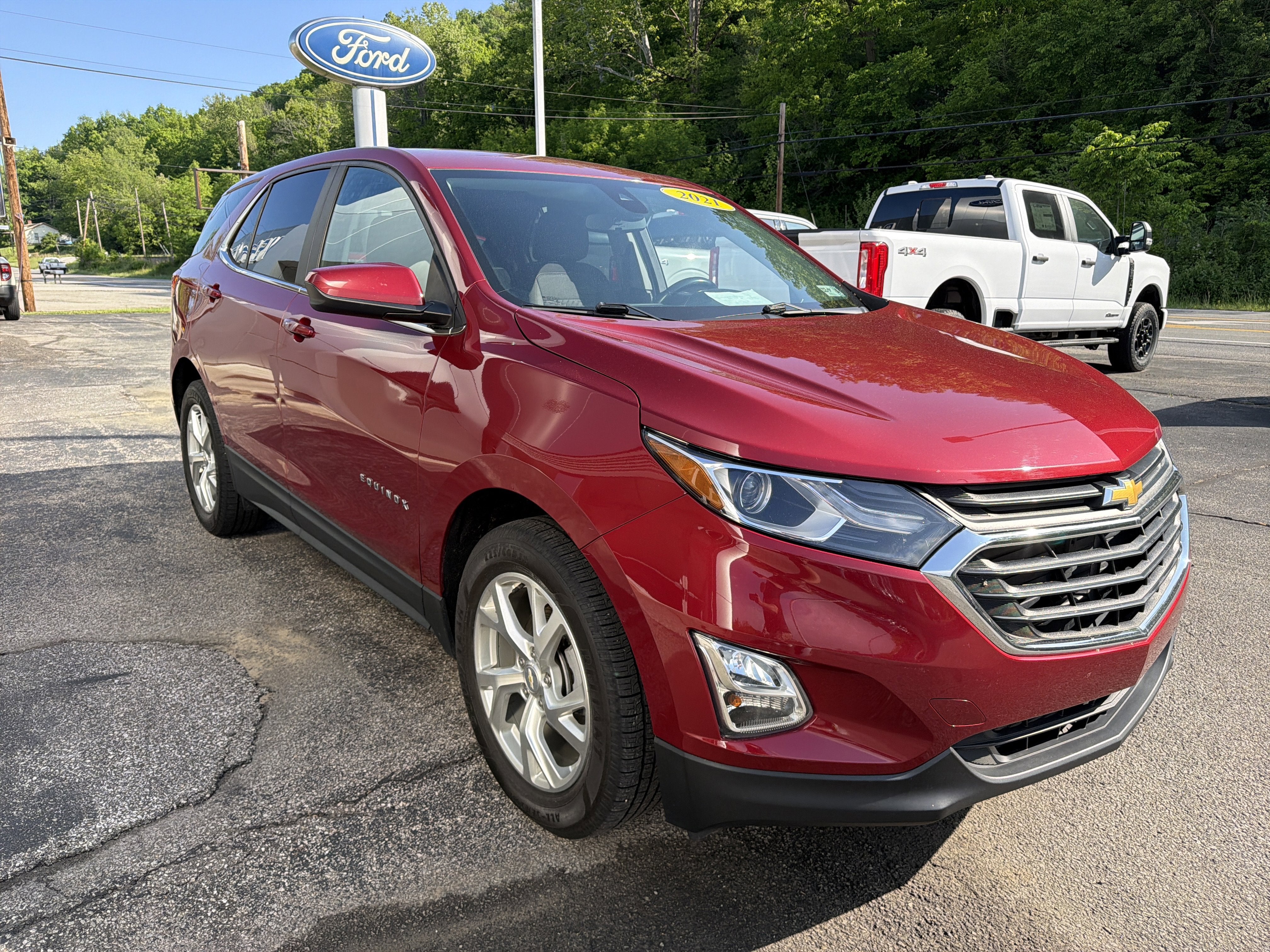 2021 Chevrolet Equinox — rear three-quarter view